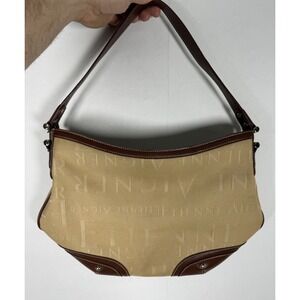 Vintage Etienne Aigner Handbag Small Purse Shoulderbag Canvas